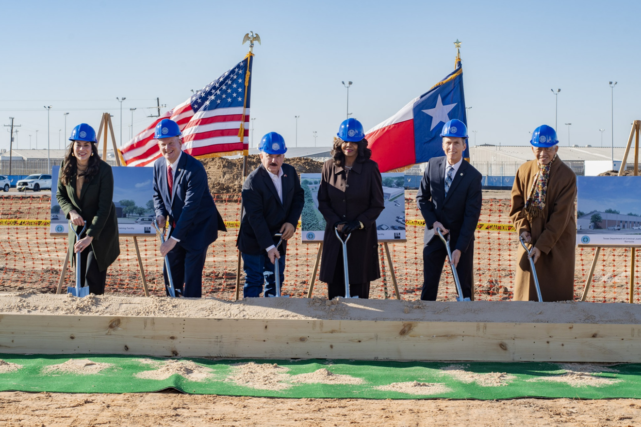 TDCJ Breaks Ground on State-of-the-Art Training Facility
