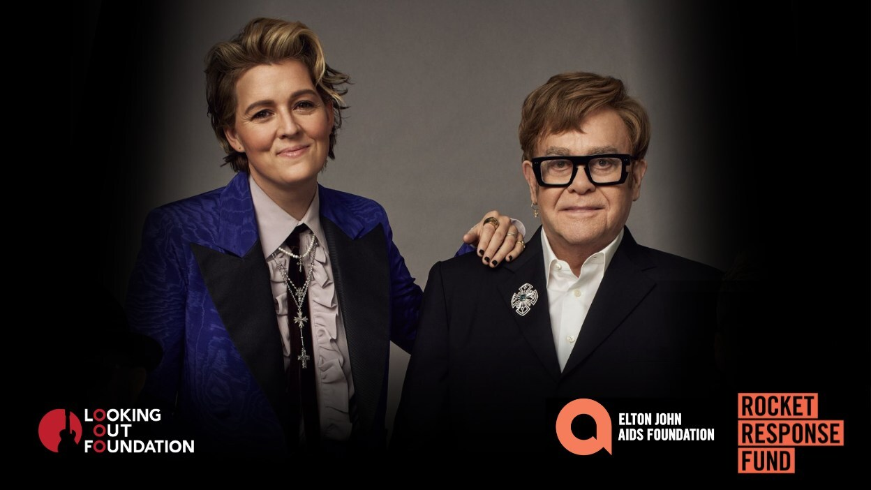 Elton John and Brandi Carlile Unite to Protect Global HIV/AIDS Care